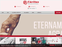 Tablet Screenshot of caritasgirona.cat